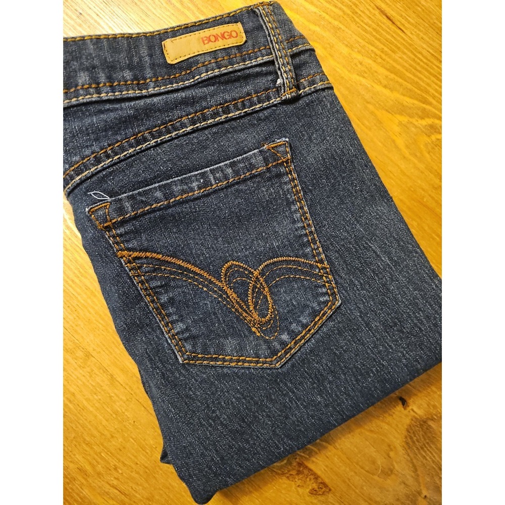 Vintage Bongo Jeans Women's Black Skinny  Pants Size 7